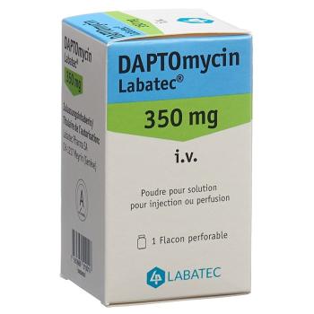 DAPTOMYCIN Labatec Trockensub 350 mg