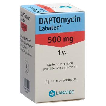 DAPTOMYCIN Labatec Trockensub 500 mg