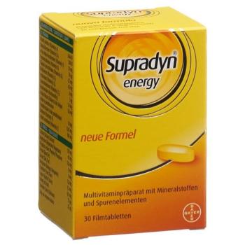 Supradyn Energy Filmtabletten (neu) 30 Stk