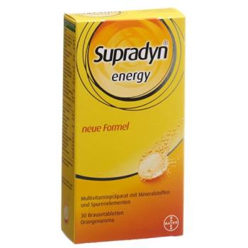 Supradyn Energy Brausetabletten Orange  30 Stück