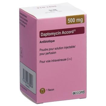 DAPTOMYCIN Accord Trockensub 500 mg