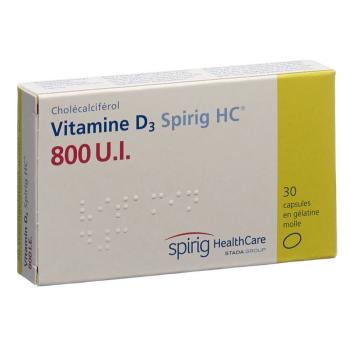 VITAMIN D3 SPIRIG HC CAP 800 IU 90 PCS
