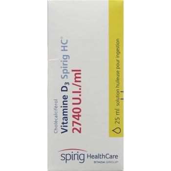 VITAMIN D3 Spirig HC 2740 IE/ml ölige Lös