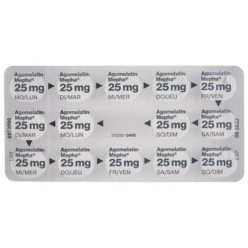 AGOMELATIN Mepha Lactab 25 mg