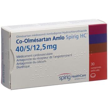 CO-OLMESARTAN AMLO Spirig HC 40/5/12.5mg