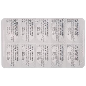 CO-OLMESARTAN AMLO Spirig HC 40/10/25mg