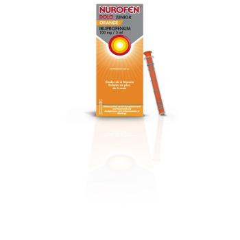 NUROFEN Dolo Junior Susp 100 mg/5ml Orange