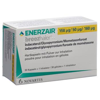 ENERZAIR BREEZHALER Inha 150/50/160mcg