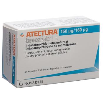 ATECTURA BREEZHALER Inh Caps 150mcg/160mcg