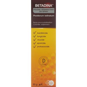 Betadina disinfecting powder spray 30 g