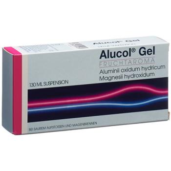 Alucol Gel Susp Fruit Bottle 130 ml