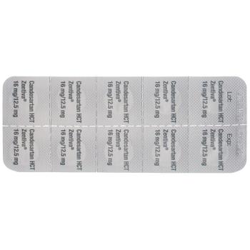 Candesartan HCT Zentiva Tabl 16/12.5 mg 30 pcs