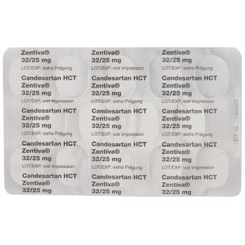 CANDESARTAN HCT Zentiva Tabl 32/25 mg