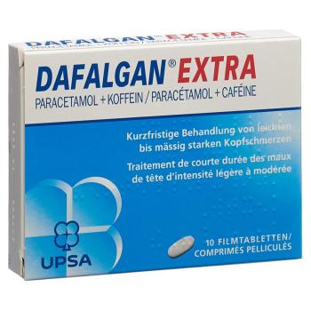 Dafalgan Extra Filmtablet 500/65 mg 10 pcs