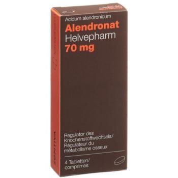 Alendronate Helvepharm Tabl 70 mg 4 pcs