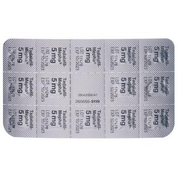 TADALAFIL Mepha Lactab 5 mg