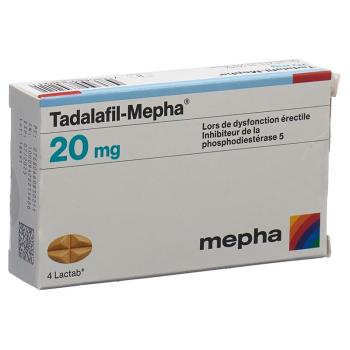 Tadalafil-Mepha Filmtabl 20 mg 12 pcs