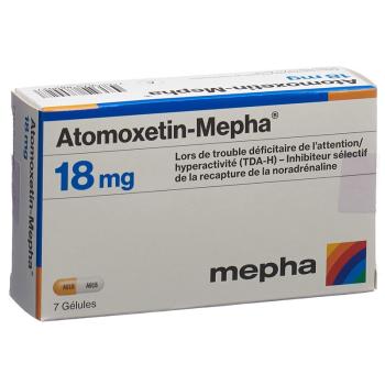 ATOMOXETIN Mepha Kaps 18 mg