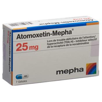 Atomoxetine-Mepha Kaps 25 mg 7 pcs
