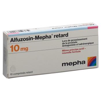 Alfuzosin-Mepha retard Ret Tabl 10 mg 30 pieces