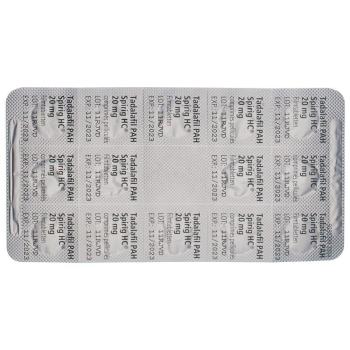 Tadalafil PAH Spirig HC Filmtabl 20 mg 56 pcs