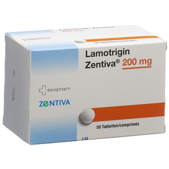 LAMOTRIGIN Zentiva Disp Tabl 200 mg