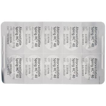 Atorvastatin Spirig HC Filmtabl 40 mg 30 pcs