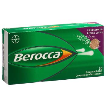 BEROCCA effervescent tablet cassis aroma