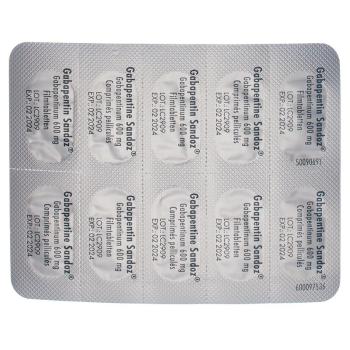 GABAPENTIN Sandoz film tablets 600 mg