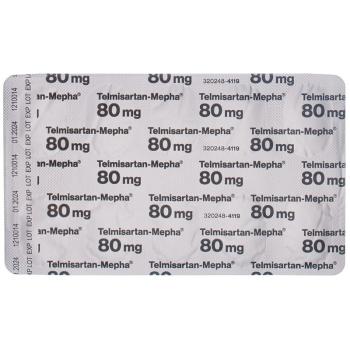 TELMISARTAN Mepha Tabl 80 mg
