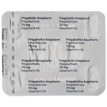 PREGABALIN Axapharm Caps 75 mg