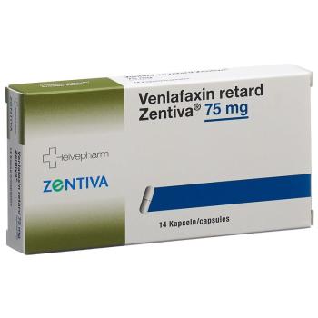 Venlafaxine retard Zentiva Ret Kaps 75 mg 98 pcs