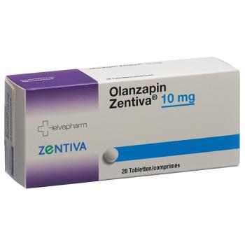 OLANZAPIN Zentiva Tabl 10 mg