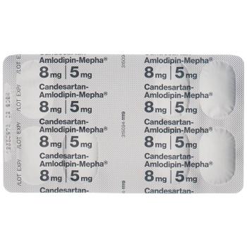 Candesartan-Amlodipin-Mepha Kaps 8mg/5mg 28 pcs