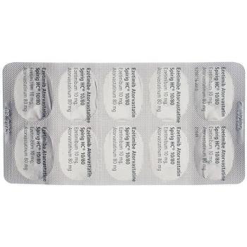 Ezetimibe Atorvastatin Spirig HC Tabl 10 mg/80 mg 90 pcs