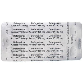 DEFERASIROX Accord film tablets 180 mg