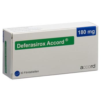 Deferasirox Accord film tablets 180 mg 90 pcs