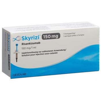 SKYRIZI Inj L&ouml;s 150 mg/ml Fertspr