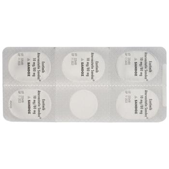 EZETIMIB Atorvast Sandoz Filmtabl 10/80mg