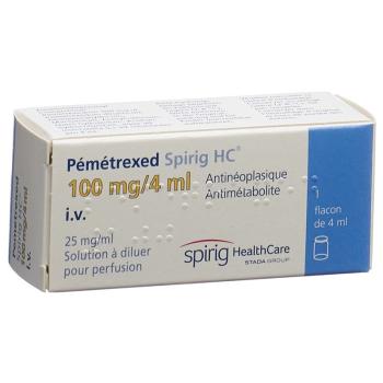 PEMETREXED Spirig HC Inf Konz 100 mg/4ml