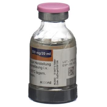 PEMETREXED Accord liquid 500 mg/20ml