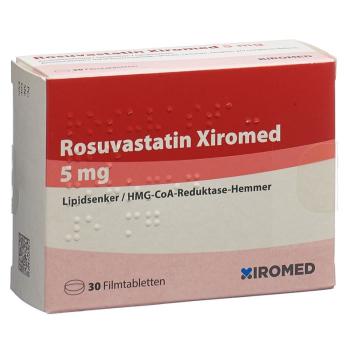 ROSUVASTATIN Xiromed film tablets 5 mg
