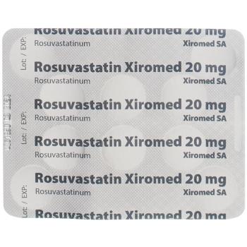 ROSUVASTATIN Xiromed film tablets 20 mg