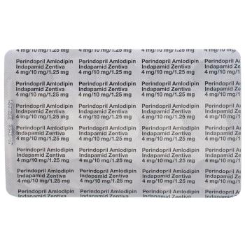 Perindopril Amlodipine Indapamide Zentiva Tabl 4mg/10mg/1.25mg 90 pcs