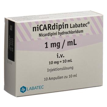 NICARDIPIN Labatec Inj L&ouml;s 10 mg/10ml