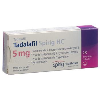 TADALAFIL Spirig HC film tablets 5 mg