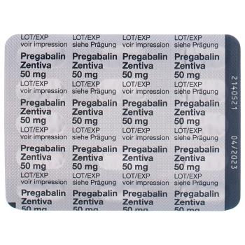 PREGABALIN Zentiva Kaps 50 mg