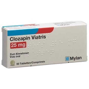 CLOZAPIN Viatris Tabl 25 mg