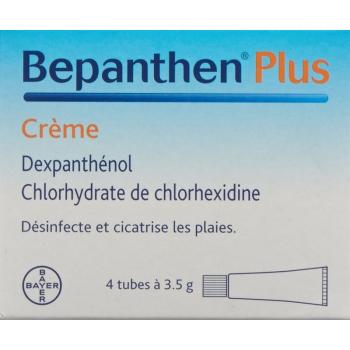 Bepanthen Plus Cream 5% 4 Tube 3.5 g