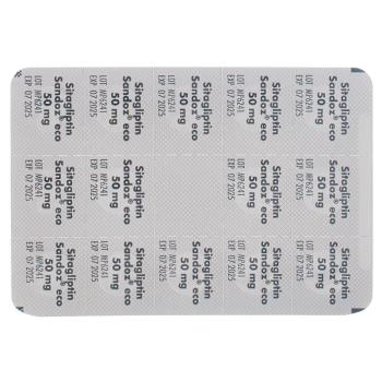 SITAGLIPTIN Sandoz eco film tablet 50 mg